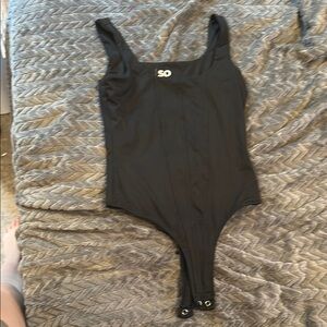 SO Classic Black Bodysuit